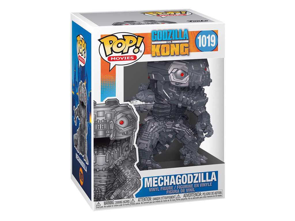 Godzilla Vs Kong POP! Movies Vinyl Figure Mechagodzilla (Metallic) 9 cm