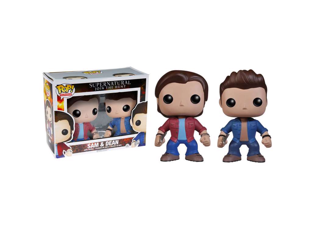 Supernatural POP! vinyl figure 2-pak af Sam & Dean på 10 cm
