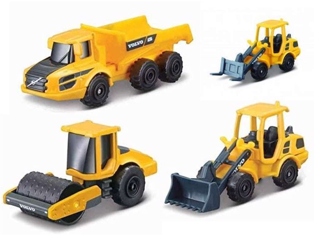 Volvo Entreprenørmaskine på 7 cm fra Maisto
