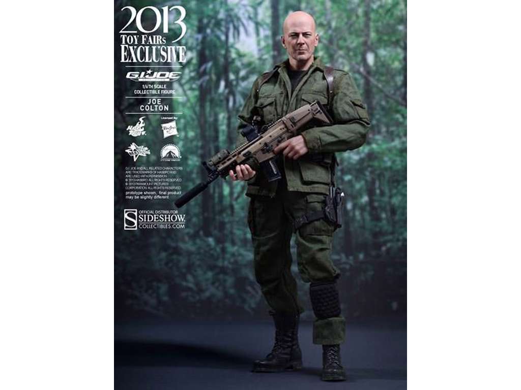 G.I. Joe Retaliation Movie Masterpiece 1/6 Joe Colton 2013 Toy Fairs Exclusive 30 cm Hot Toys