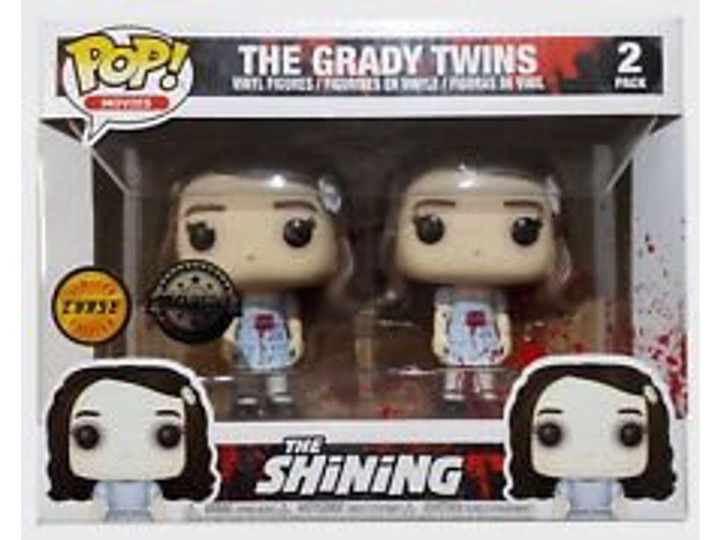 The Shining POP! vinyl figur 2-pak af The Grady Twins på 9 cm - Chase