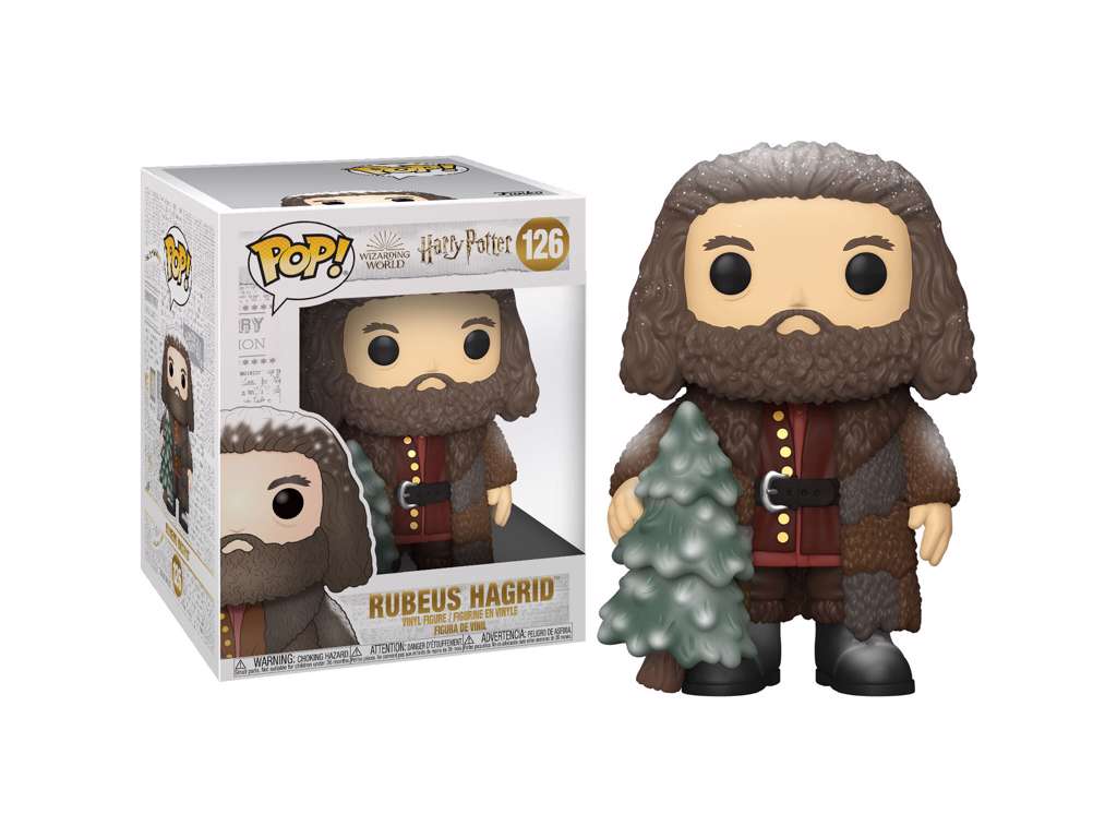 Rubeus Hagrid Harry Potter Super Sized POP! Vinyl Figure Holiday 15 cm