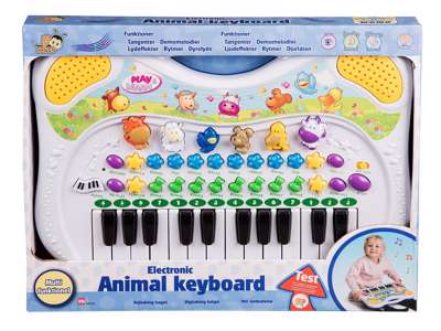 Keyboard med dyrelyde fra Beez