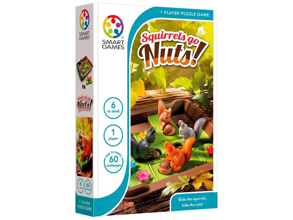 SmartGames: Squirrels Go Nuts (Nordic) - brætspil fra Smart Games