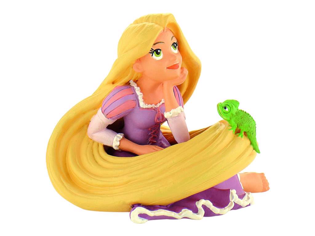 Rapunzel & Pascal fra To på Flugt (Bullyland)