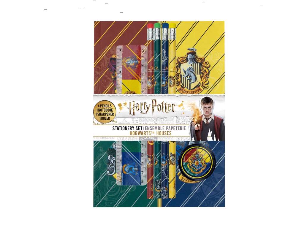 Hogwarts Houses skrivesæt fra Harry Potter