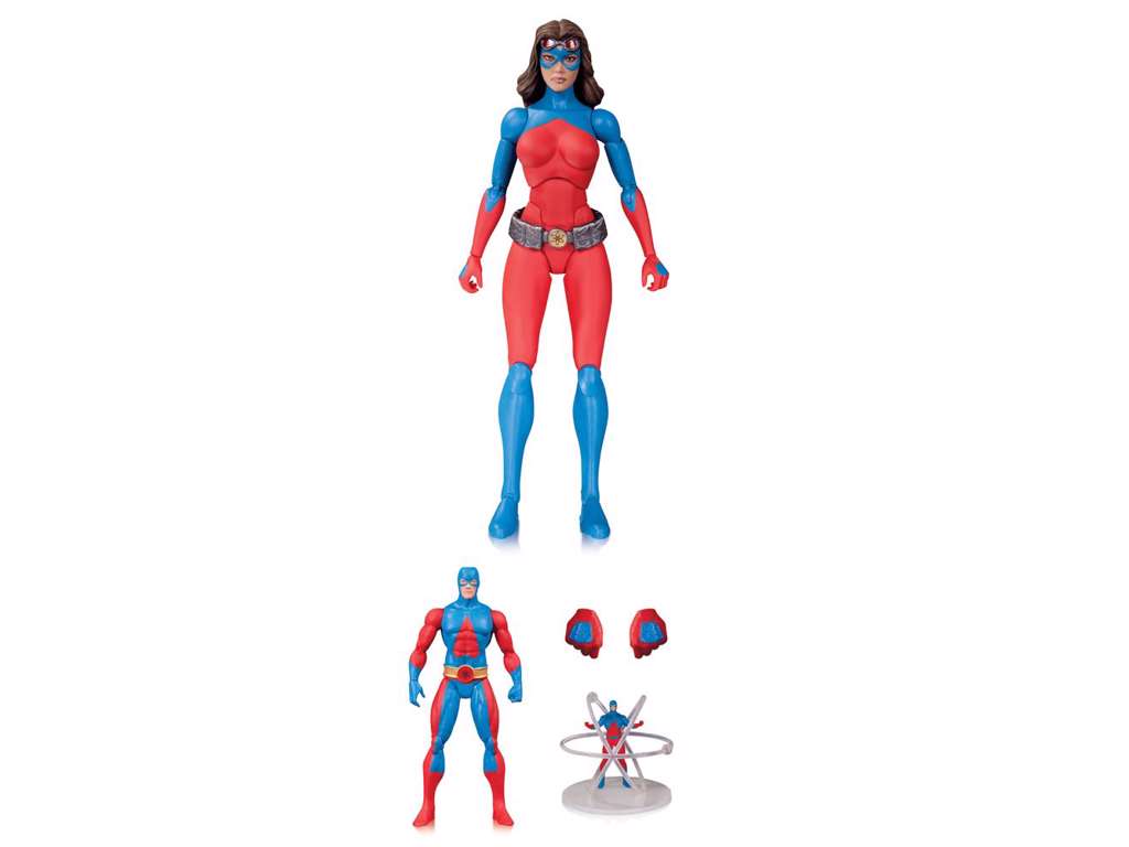 DC Comics Icons action figur af Atomica (Forever Evil) på 15 cm