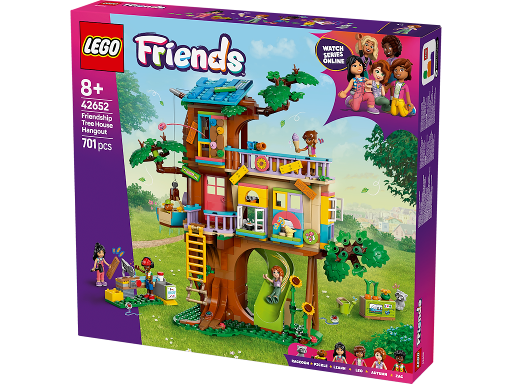 Venskabs-trætophus og krea-område - 42652 - LEGO Friends
