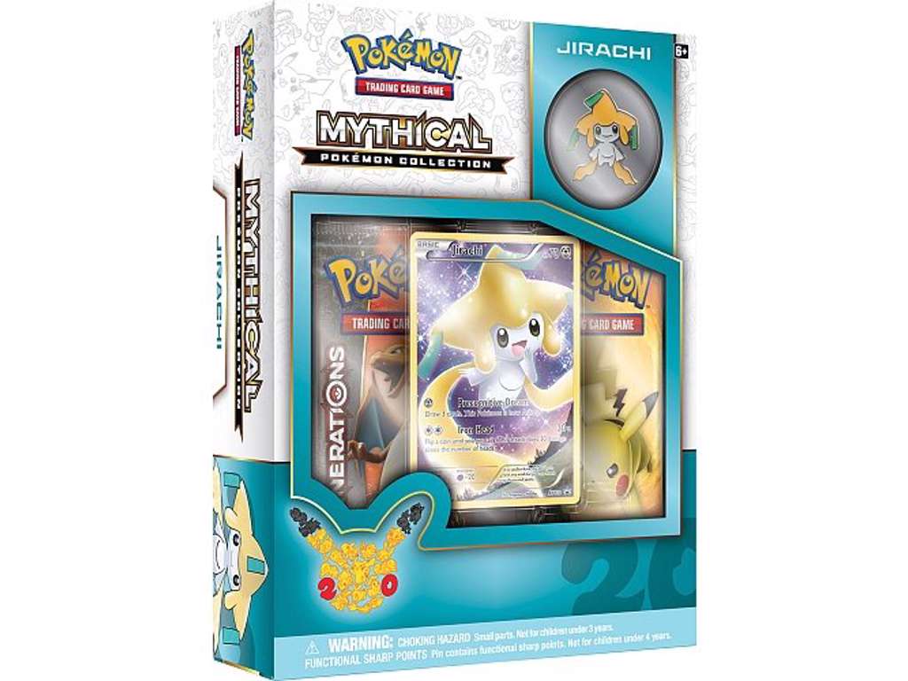 Pokémon Mythical Collection med Jirachi