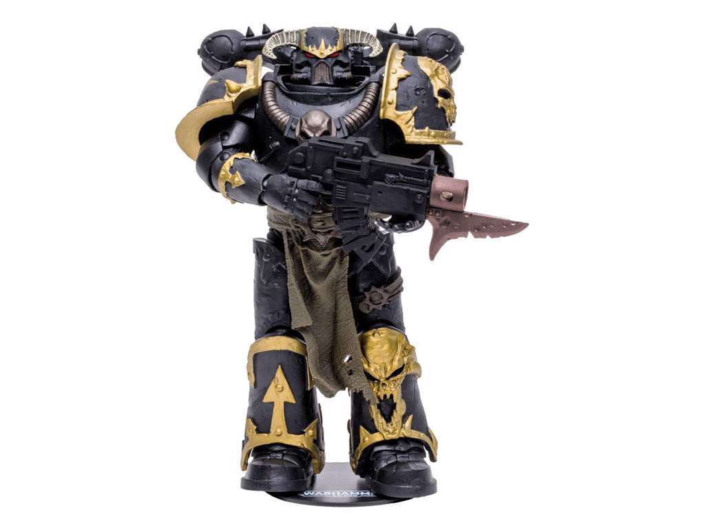 Warhammer 40k Chaos Space Marine actionfigur på 18 cm
