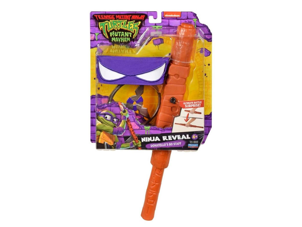 Turtles Mutant Mayhem tilbehørssæt med Donatello