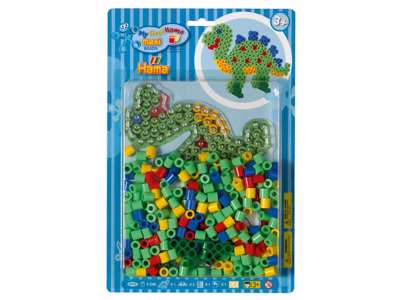 Hama maxi perler blisterpakke med dinosaur - 8909