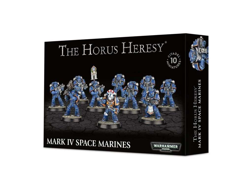Warhammer 40K: The Horus Heresy Mark IV Space Marines