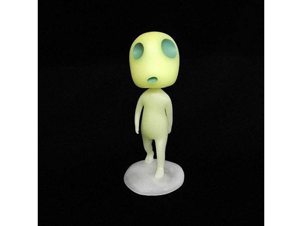 Princess Mononoke bobble-head af Kodama Glow in the Dark (Walking) på 16 cm