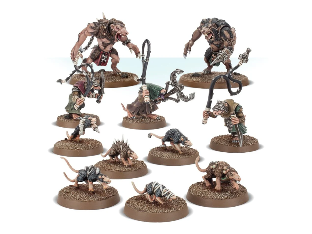 Skaven: Rat Ogors, Giant Rats and Packmasters