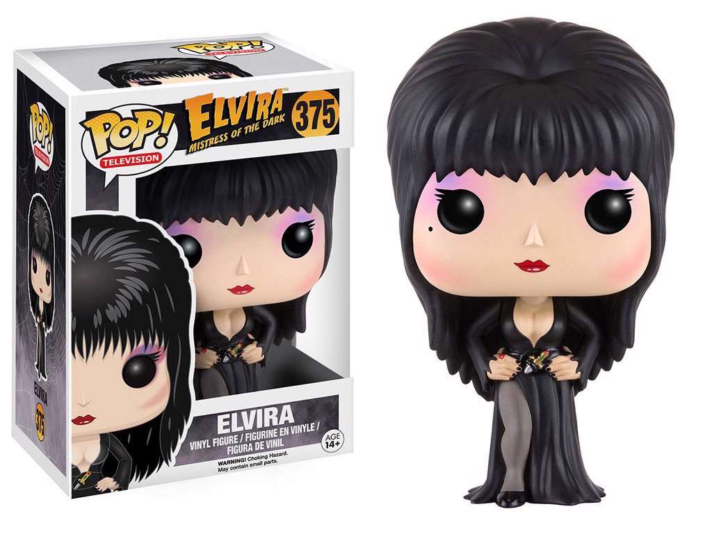 Elvira Mistress of the Dark POP! vinyl figur af Elvira på 9 cm