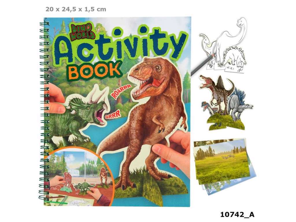  Dino World aktivitetsbog