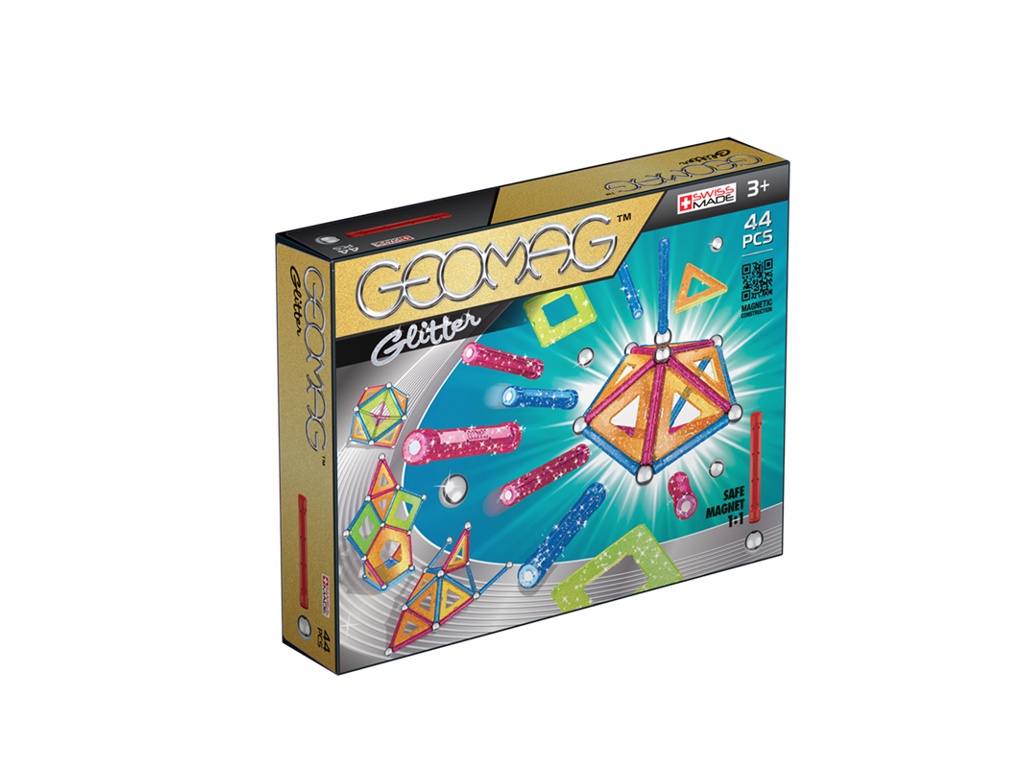 Geomag Glitter 44 dele