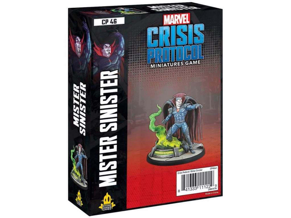 Marvel Crisis Protocol Mister Sinister - brætspil tilføjelse