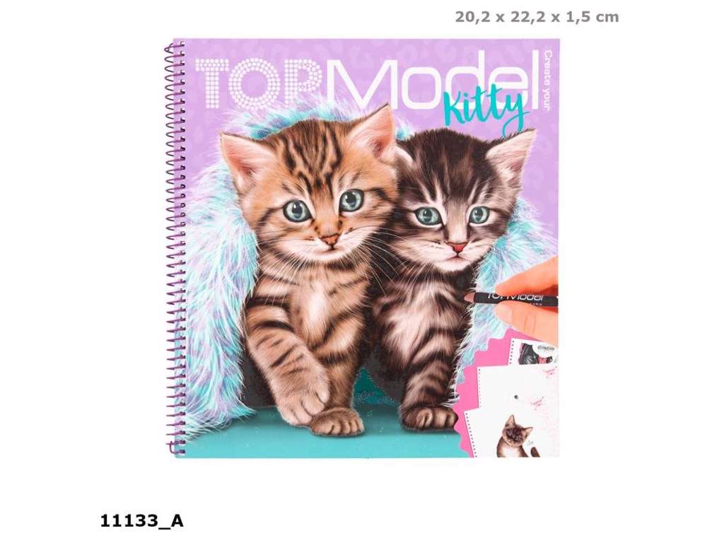 Top Model Kitty malebog