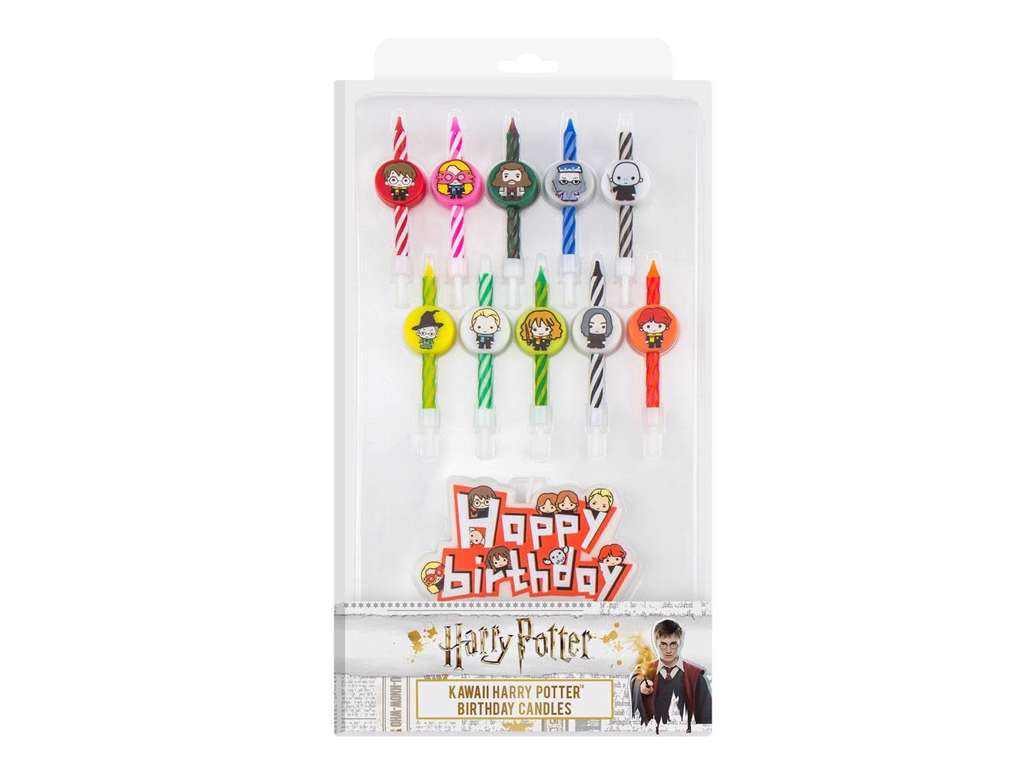 Kawaii fødselsdagslys Harry potter fra Cinereplicas