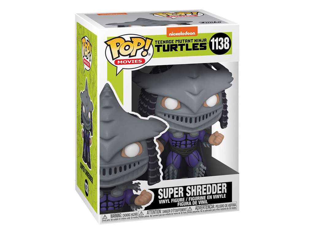 Teenage Mutant Ninja Turtles POP! Movies Vinyl Figure Super Shredder 9 cm