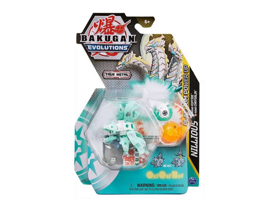 Bakugan Diecast Power - Nillisious White