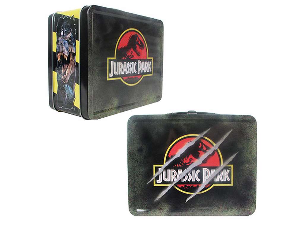 Jurassic Park logo metal kuffert