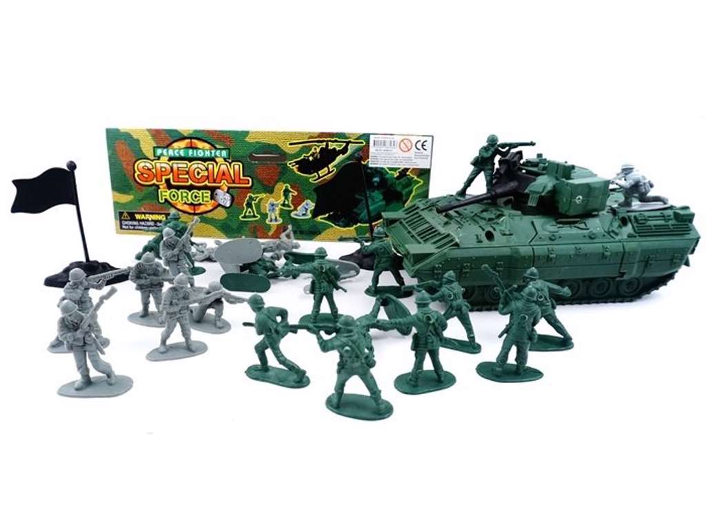 Myresoldater og tank