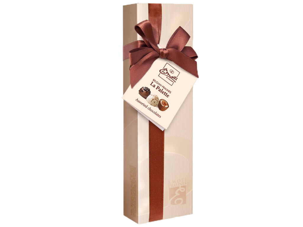 Fyldte chokolader i gaveæske - 65 gram