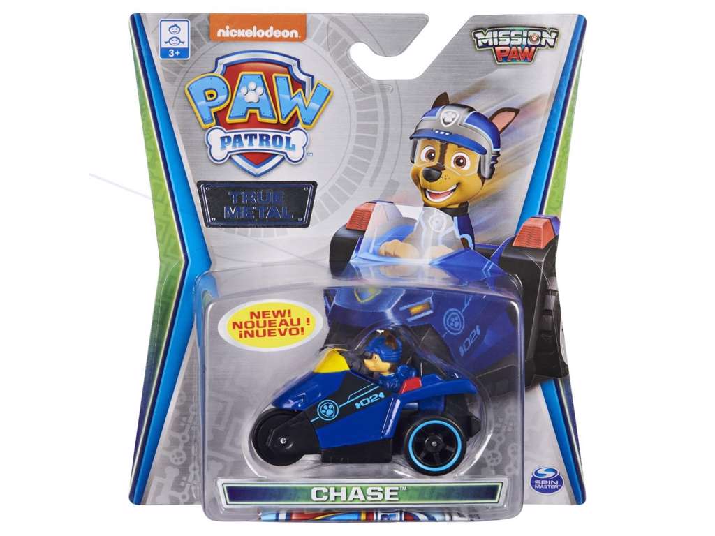 Chase bil i metal fra Paw Patrol Mission Paw