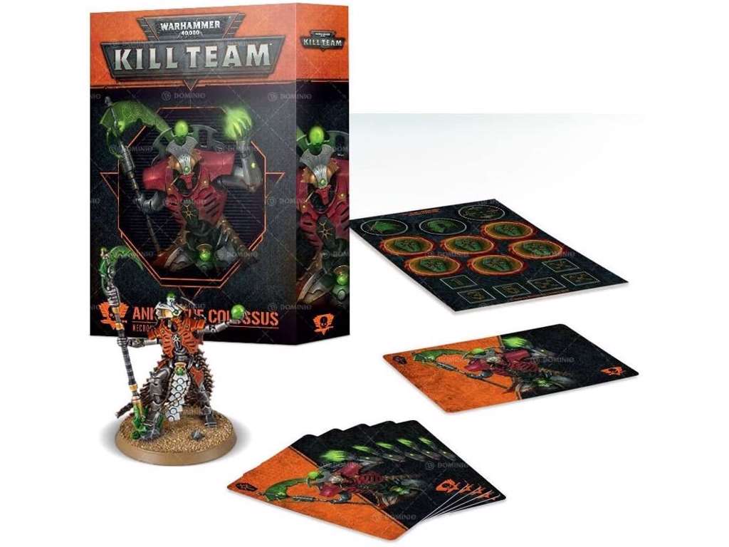 Kill Team Ankra The Colossus Necron Commander Set