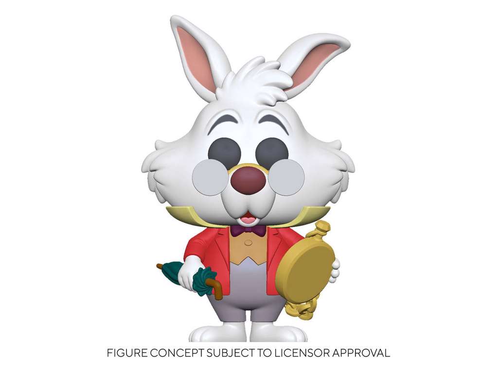 Alice in Wonderland POP! Disney Vinyl Figure White Rabbit w/Watch 9 cm