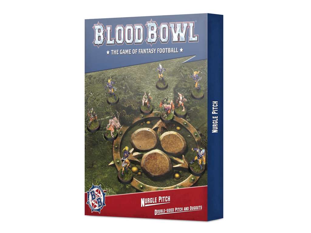 Blood Bowl: Nurgle Team Pitch & Dugouts 200-55