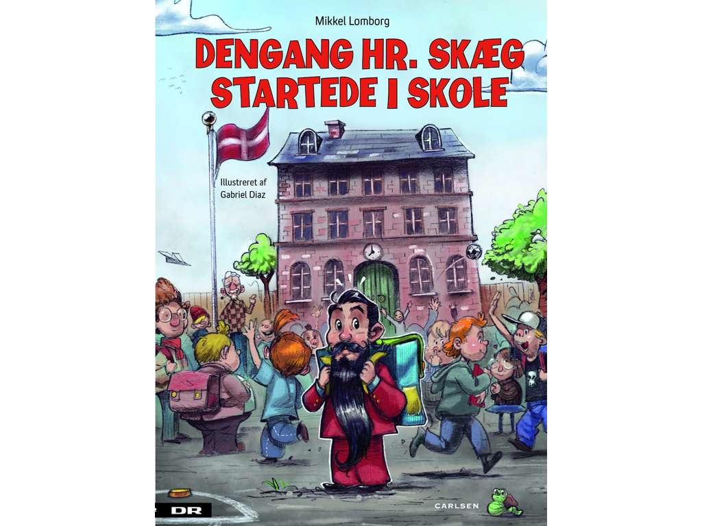 Dengang hr. Skæg startede i skole - børnebog