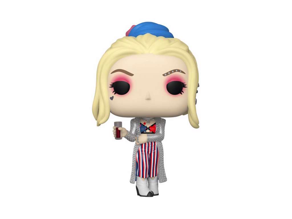 Birds of Prey POP! Heroes Vinyl Figure Harley Quinn (Black Mask Club) 9 cm