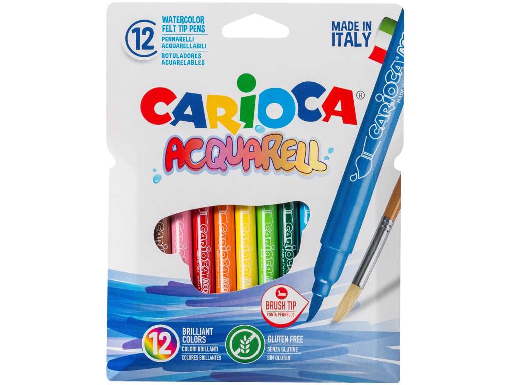 Akvareltuscher fra Carioca