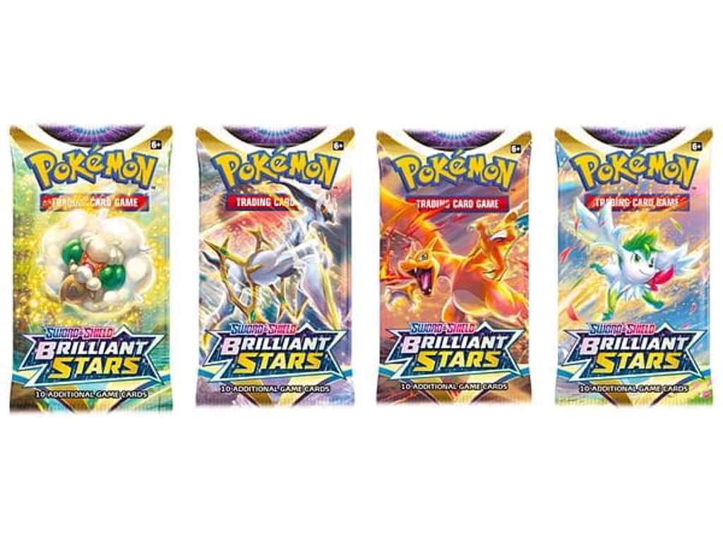 Pokemon Sword and Shield Brilliant Stars Booster Pack