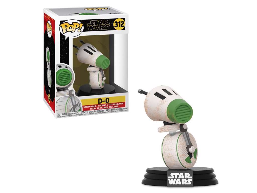 Star Wars Episode IX POP! vinyl figur af D-0 på 9 cm