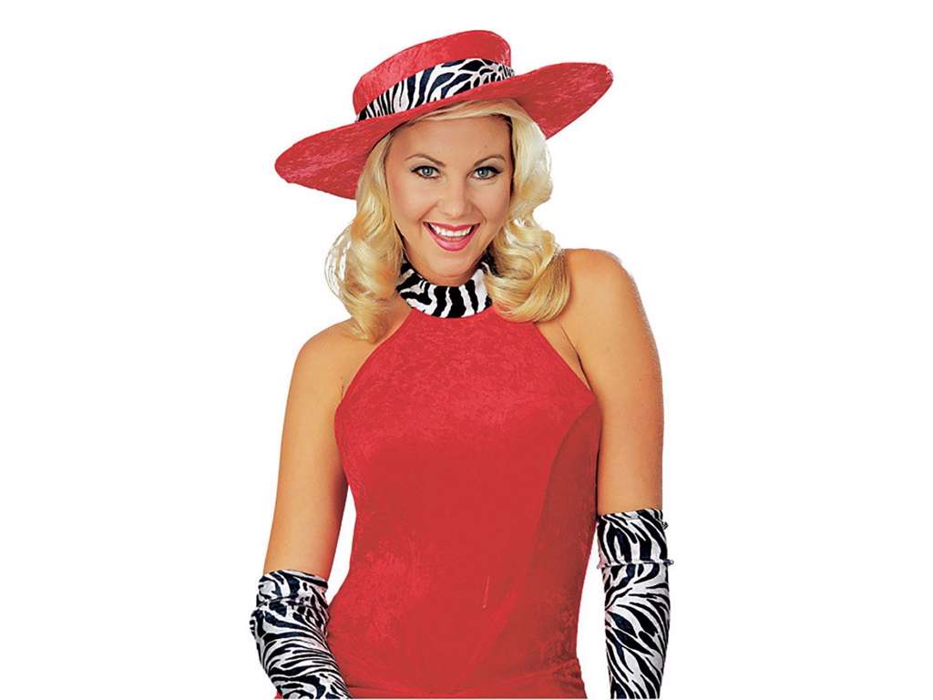 Red Hot Mamma Hat - 42 cm
