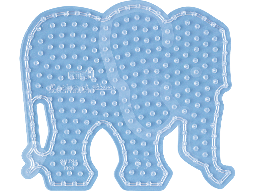 Hama Maxi Perler Stiftplade Elefant
