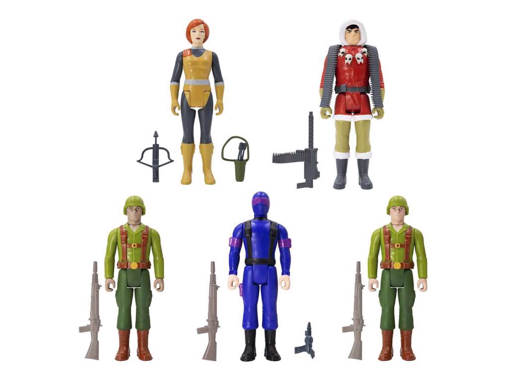 G.I. Joe ReAction 10 cm Joes Wave 1A Assortment 1 (12)