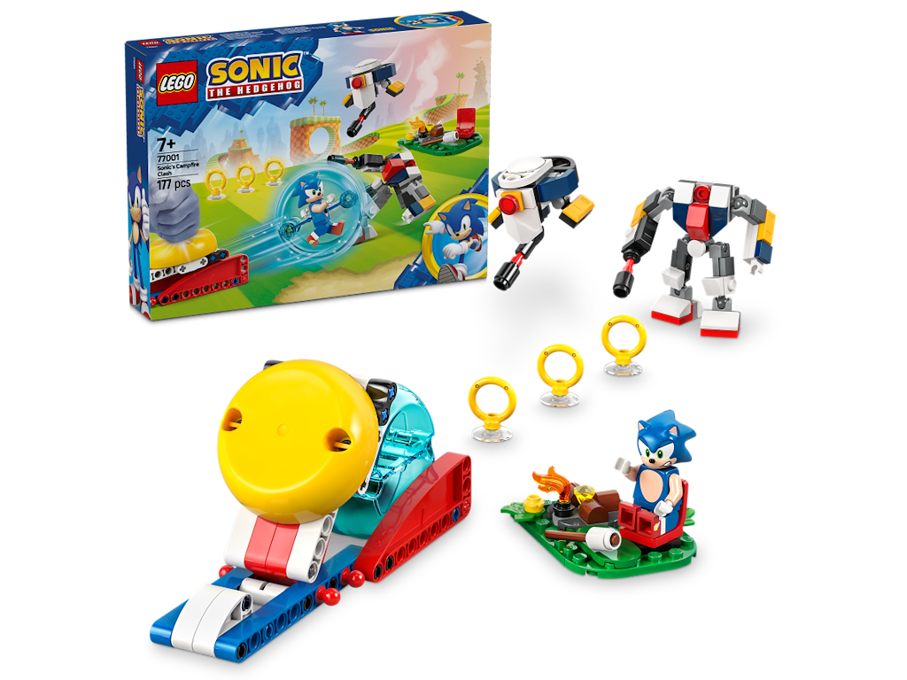Sonics bålkamp - 77001 - LEGO Sonic