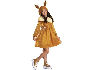 Pokémon Eevee Kjole Kostume – S (4-6 år)