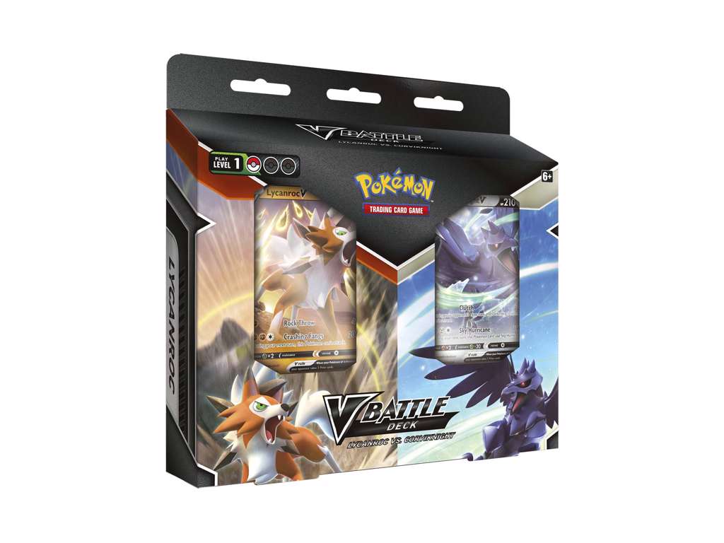 Pokémon V Battle deck bundle - Lycanroc vs Corviknight