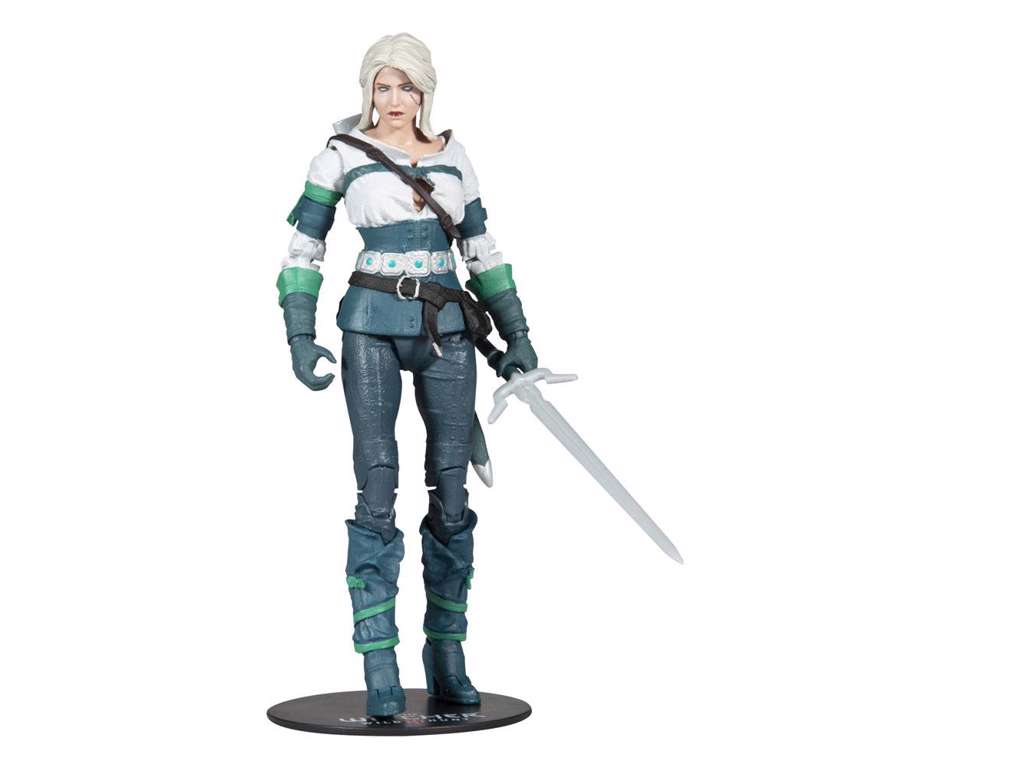 The Witcher Ciri (Elder Blood) actionfigur på 18 cm