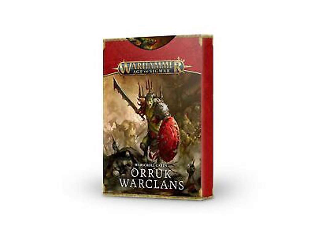 Warscroll Cards: Orruk Warclans (Eng) - Warhammer - 89-04