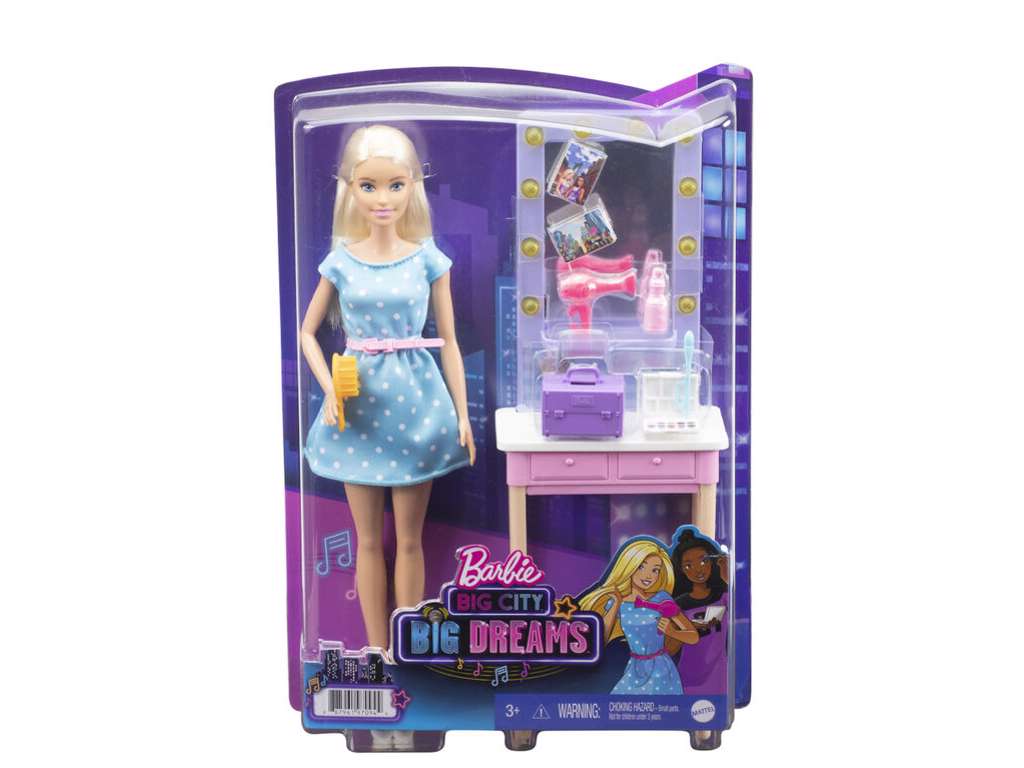 Barbie Big City Big Dreams dukke - sminkør