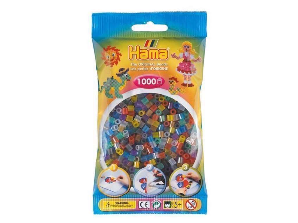 1000 stk. Hama Midi Transp. mix 207-53