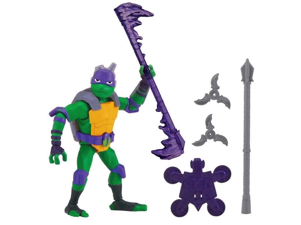 Donatello The Tech Wiz fra Rise of the Teenage Mutant Ninja Turtles på 10 cm